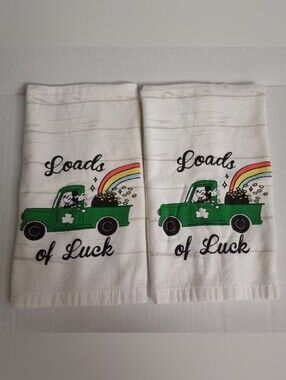 Best Brands Disney Mickey Mouse Loads Of Luck Dishtowels - Set Of 2